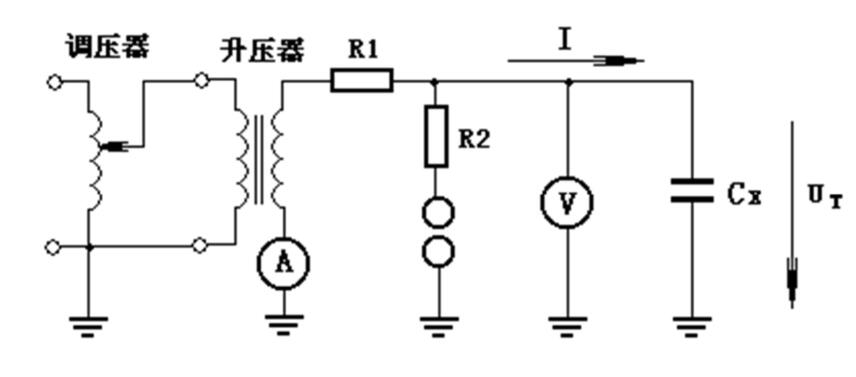 圖6.9 常規交流耐壓試驗接線(xiàn)